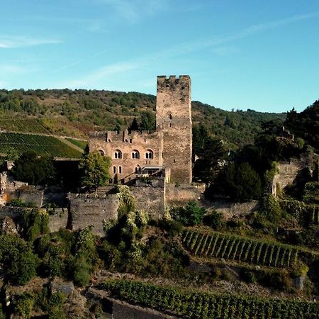 Burg Gutenfels Kaub Esterno foto